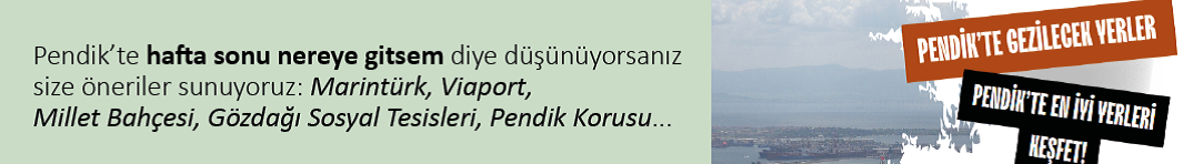 Pendik Gezilecek Yerler