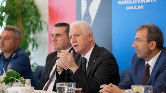 İstanbul Valisi Davut Gül Pendik’te Muhtarlarla Buluştu