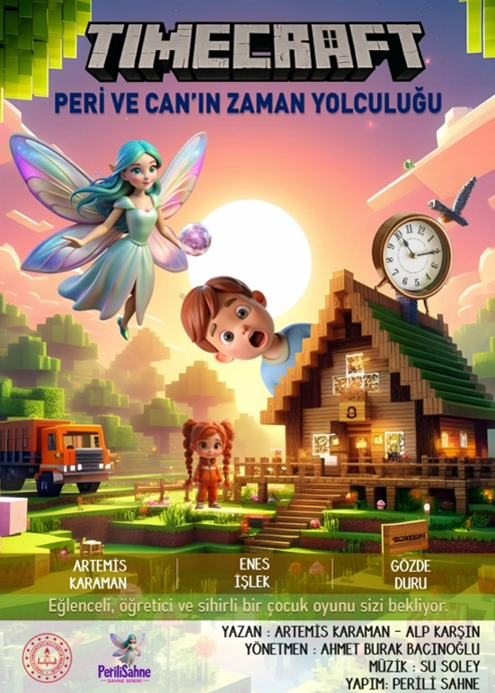 Perili Sahne’nin TimeCraft Çocuk Tiyatrosu Pendik’te Başlıyor