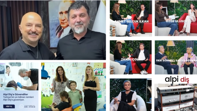 Ünlü İsimler Alpi Diş Hastanelerini Tercih Ediyor