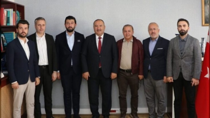 PESİAD Yönetiminden İlçe Millî Eğitim Müdürü Ertan Saygın’a Ziyaret