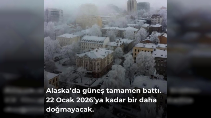 Alaska’nın Utqiagvik Kasabasında Güneş 65 Gün Boyunca Görünmeyecek