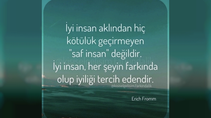 İyi İnsanlar Biriktirin...