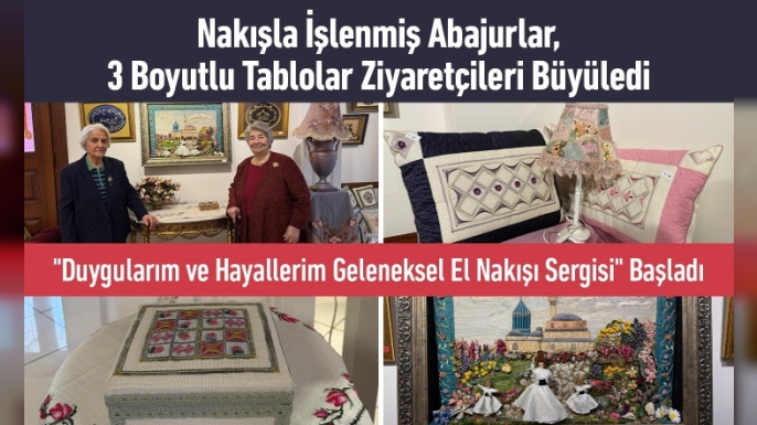 Pendik’te Geleneksel El Nakışı Sergisi Açıldı