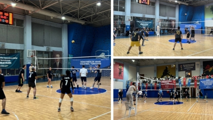 Pendik’te Öğretmenler Arası Voleybol Turnuvası
