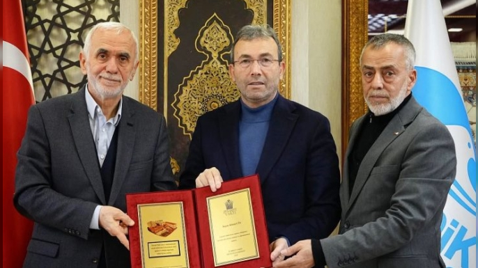 Erol Kaya ve Cihat Aslanoğlu’ndan Başkan Ahmet Cin’e Ziyaret