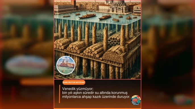 Suyun Üzerindeki Şehir: Venedik’in Görünmez Temelleri