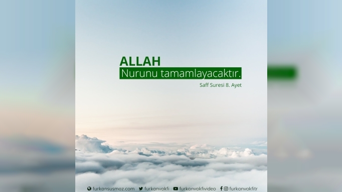 “Allah Nurunu Mutlaka Tamamlayacaktır” Mesajıyla Gençliğe Çağrı