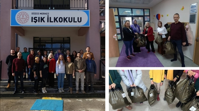 ‘Bir Işık da Sen Ol’ Projesiyle 100 Öğrencinin Kışlık İhtiyacı Karşılandı
