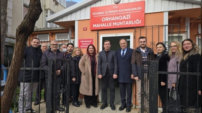CHP Pendik İlçe Başkanı Niyazi Güneri’den Mahalle Muhtarlarına Ziyaret