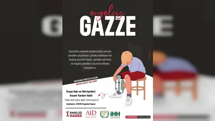 ‘Engelsiz Gazze’ Projesi Pendik’te Tanıtılıyor