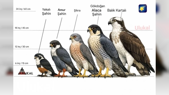 Beş Yırtıcı Kuş, Beş Farklı Hayatta Kalma Stratejisi