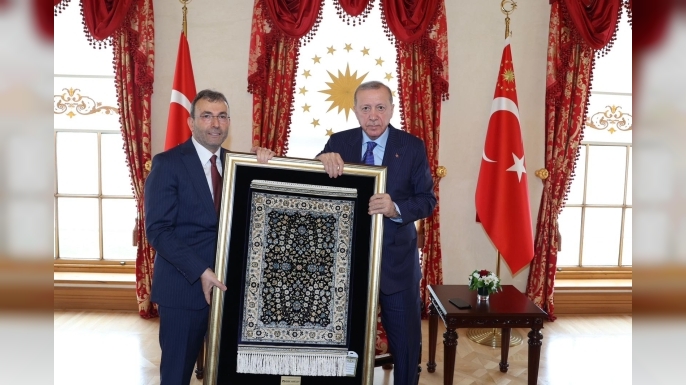 Cumhurbaşkanı Erdoğan Pendik Belediye Başkanı Ahmet Cin’i Kabul Etti