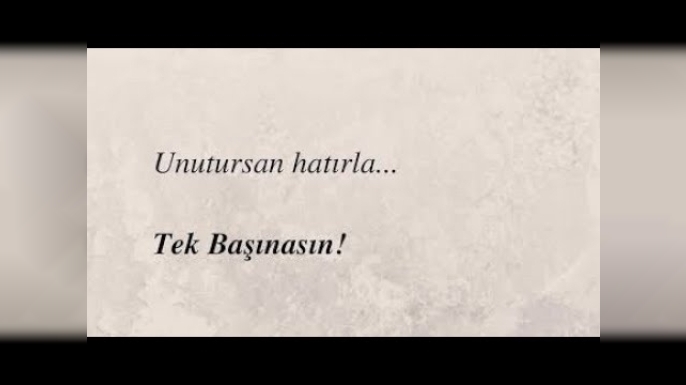 Mahşerde Tek Başınasın