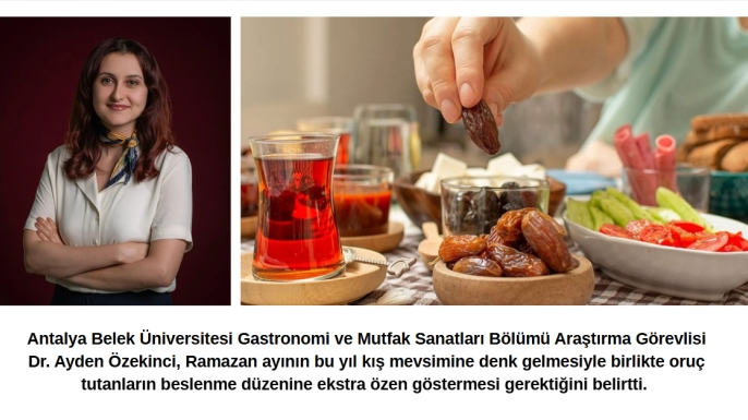 Ramazan’da Beslenme Önemli: Oruç Tutarken Nelere Dikkat Edilmeli?