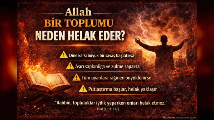Allah Bir Toplumu Neden Helak Eder?