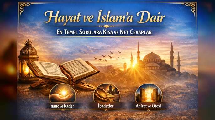Hayat ve İslam’a Dair En Temel Sorulara Kısa ve Net Cevaplar