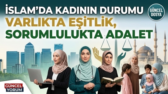 İslam’da kadının durumu-13-VARLIKTA EŞİTLİK, SORUMLULUKTA ADALET