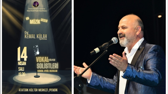 Kemal Külah Yönetiminde Pendik’te “Bir Müzik Gecesi”