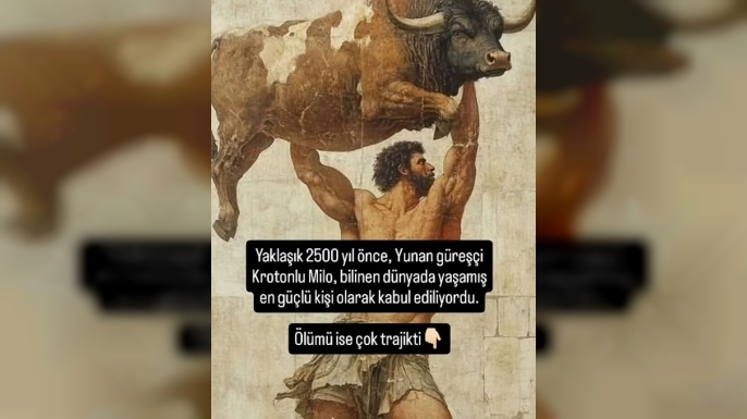Dünyanın En Güçlü Adamı: Krotonlu Milo’nun Efsanevi Hikayesi