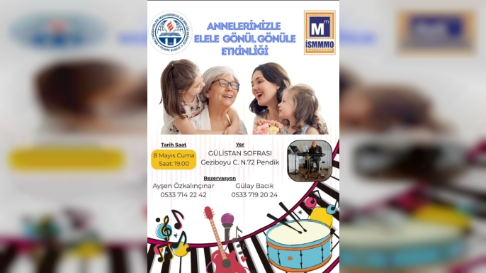 MMMBD Pendik ve İSMMMO’dan Anneler Günü Etkinliği
