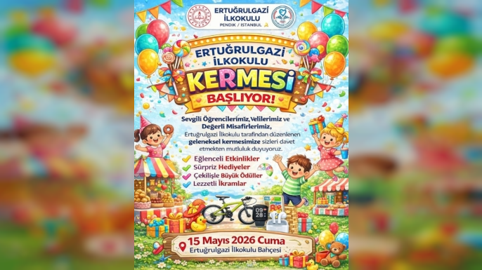 Ertuğrul Gazi İlkokulu'nda Kermes
