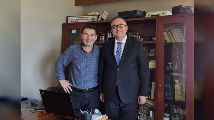 İsmail Layiç’ten Gazetemize Nezaket Ziyareti
