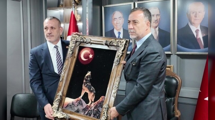 MHP İstanbul İl Başkanı Volkan Yılmaz’dan Pendik İlçe Başkanı Muharren Kır’a Hayırlı Olsun Ziyareti