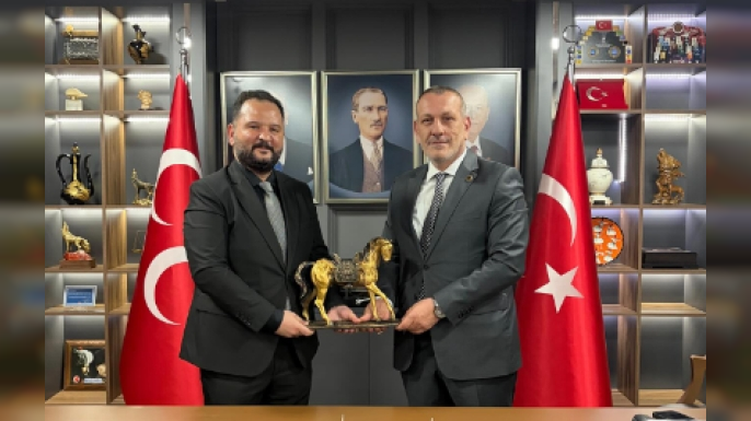 MHP Meclis Üyesi Ersin Çakır’dan Muharrem Kır’a Ziyaret ve Tebrik