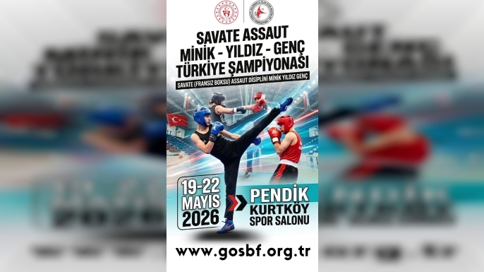 Pendik’te Savate Türkiye Şampiyonası Heyecanı Başlıyor