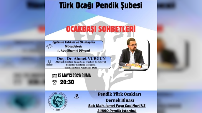 Türk Ocağı Pendik Şubesi’nden Eğitim Tarihine Işık Tutan Program