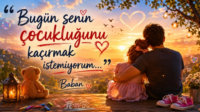 Bir Babanın Yüreğinden Çocuğuna Dokunan Satırlar