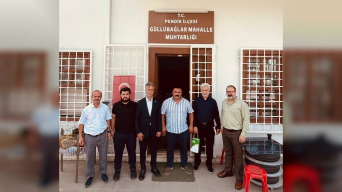 Erdal Almalı Güllübağlar'da Esnaf ve Vatandaşlarla Bir Araya Geldi