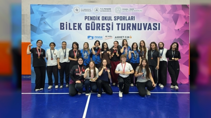 Pendik’te Bilek Güreşi Heyecanı Yaşandı