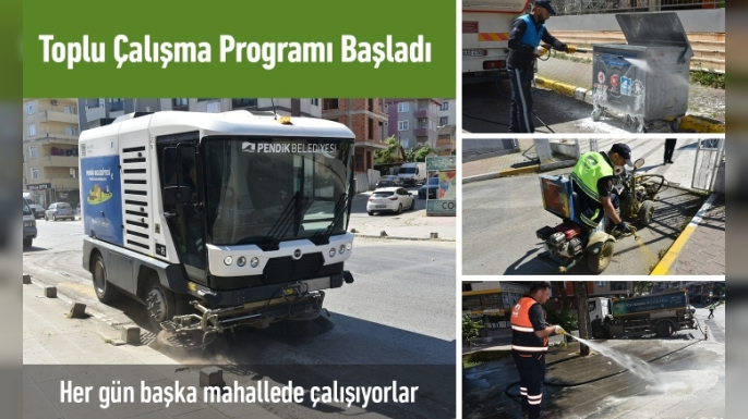 Pendik’te Toplu Çalışma Programı Başladı