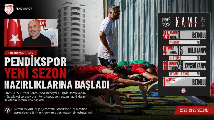Pendikspor Yeni Sezon Hazırlıklarına Başladı