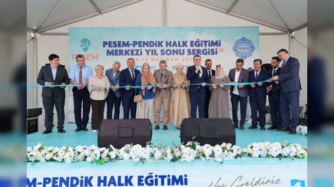PESEM ve Pendik Halk Eğitimi Merkezi Yıl Sonu Sergisi Kapılarını Açtı