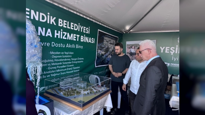 Vali Davut Gül, Pendik Belediyesi’nin Sıfır Atık Festivali Standını Ziyaret Etti