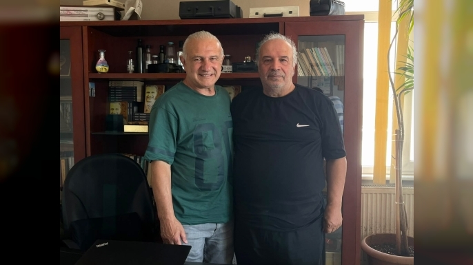 Halk Ozanı Mahmut Polat’tan Gazetemize Nezaket Ziyareti