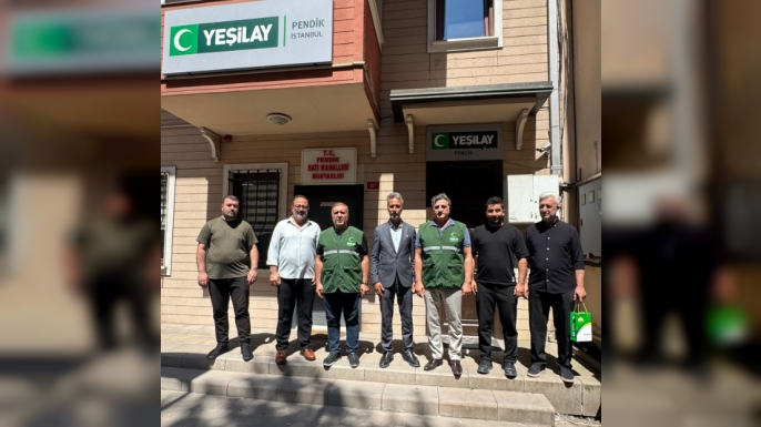 HÜDA PAR Pendik'ten Yeşilay'a ziyaret: "Bağımlılıkla mücadele ortak sorumluluktur"
