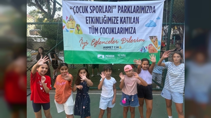 Pendik'te 'Çocuk Sporları Parklarımızda' Etkinliği Başladı