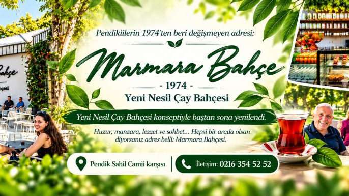 Marmara Bahçe Yeni Nesil Çay Bahçesi
