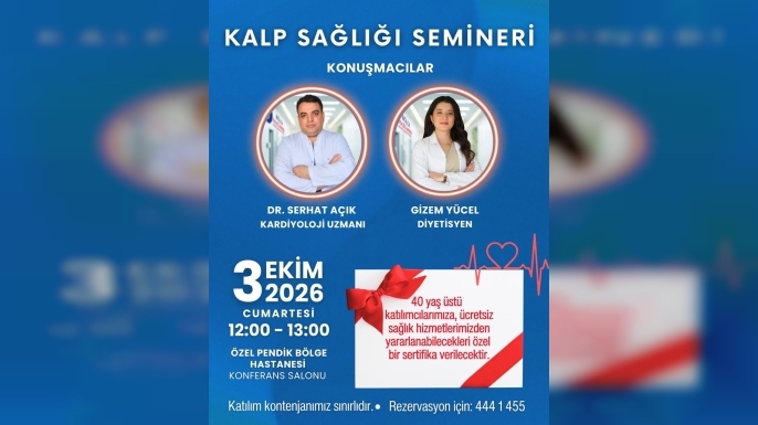 Özel Pendik Bölge Hastanesi’nden Kalp Sağlığı Semineri