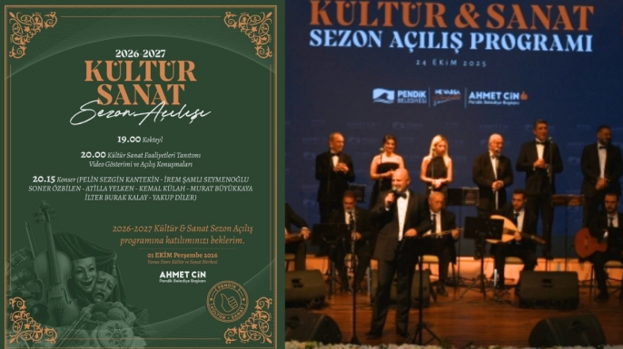 Pendik’te 2026-2027 Kültür Sanat Sezonu Konserle Açılıyor