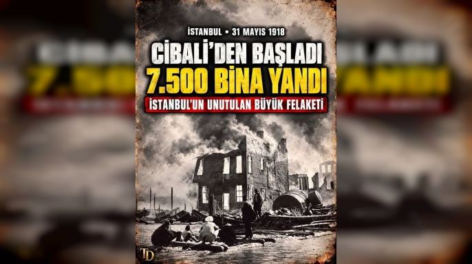 1918’de İstanbul’u Saran Büyük Yangın
