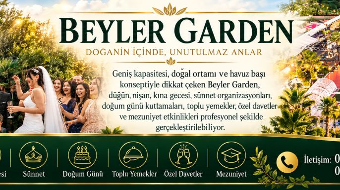 Beyler Garden: Pendik’te Doğayla İç İçe Kır Düğünü ve Davet Mekanı