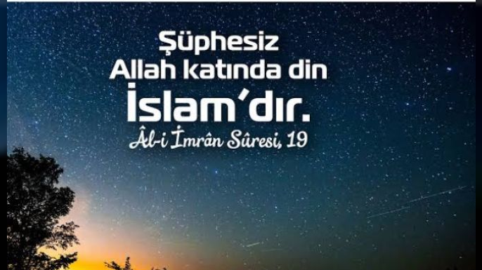 Din, İslam’dır Allah’a İnanmak Kadar Güvenmektir