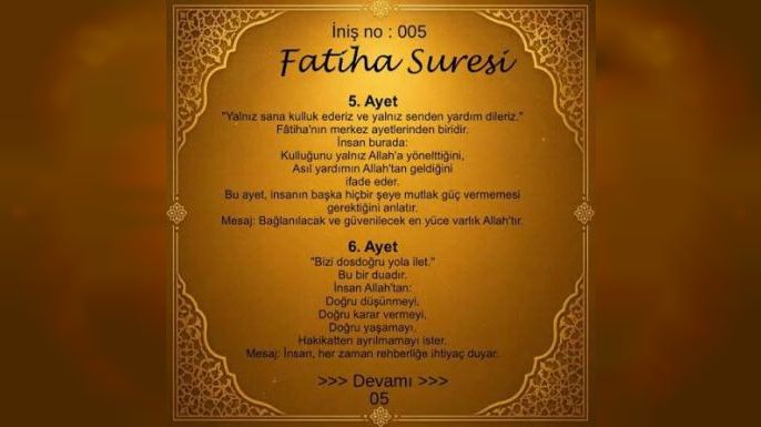 Fatiha Suresi: Tevhid, Kulluk ve Doğru Yol