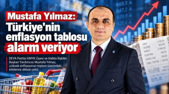Mustafa Yılmaz: Türkiye'nin enflasyon tablosu alarm veriyor