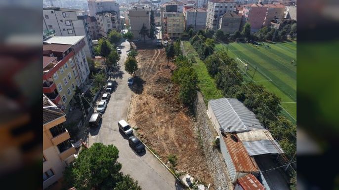 Pendik’in 236. Parkı Yapılıyor